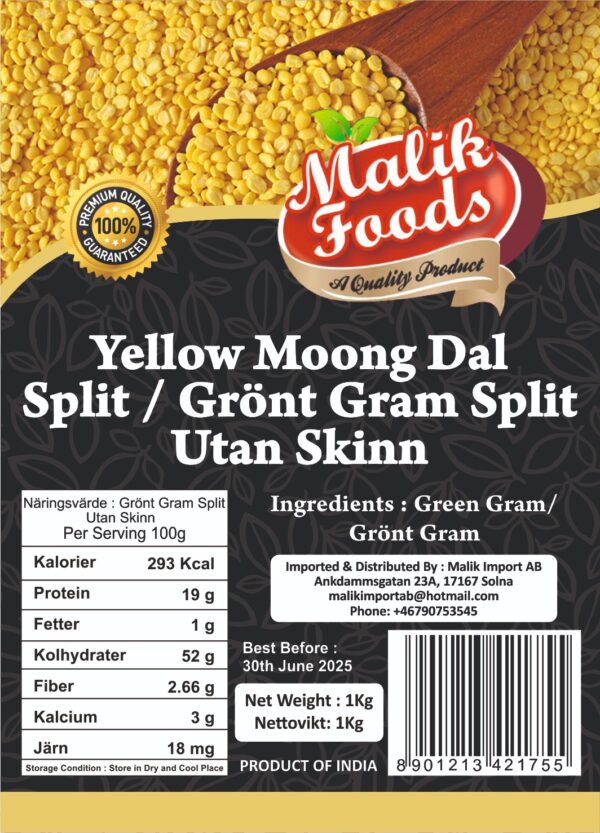 Yellow Moong Dal Split