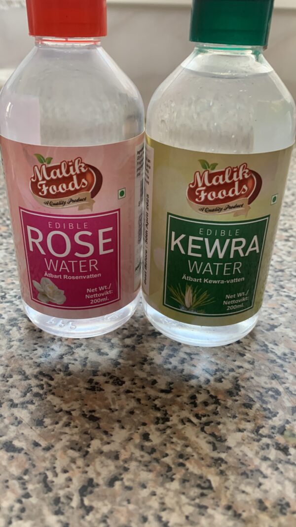 Malik Rose Water/ Malik Kewra Water