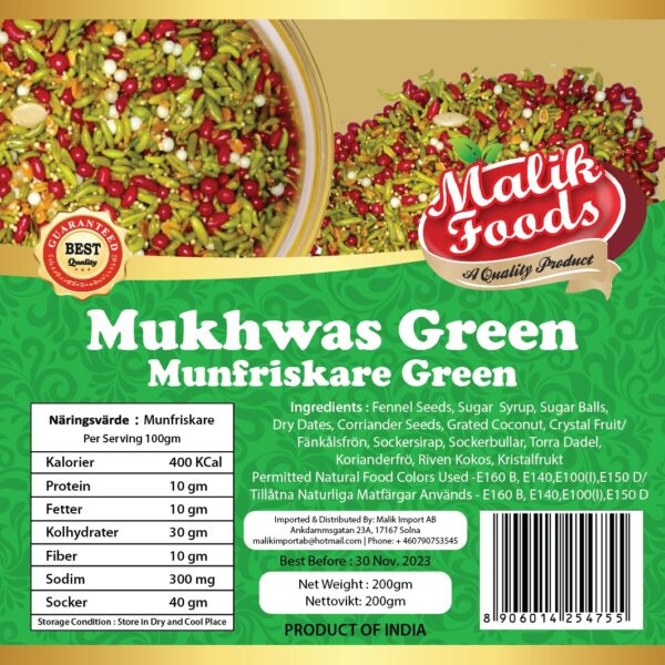 Mukhwas Green