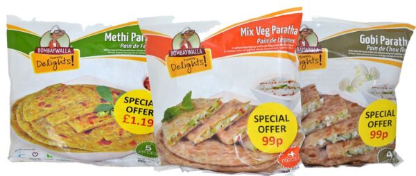 MIXED VEG PARATHA